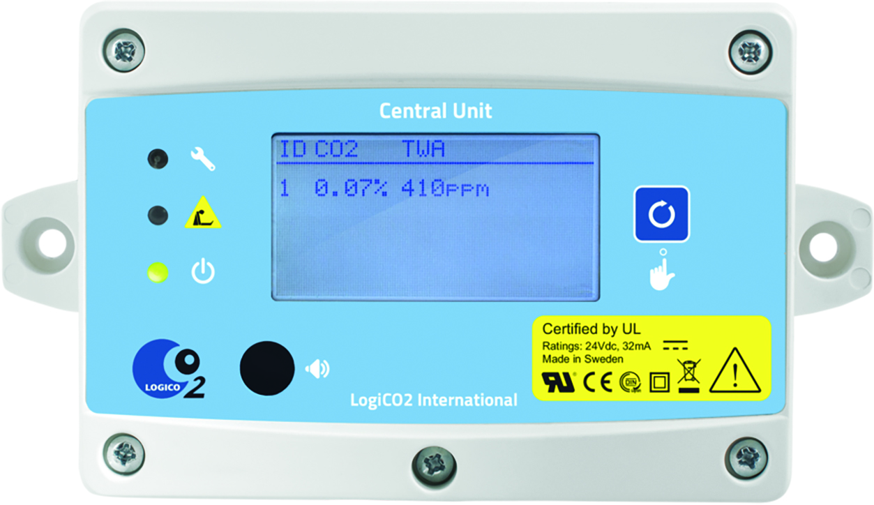 Zentraleinheit Mk9 für LogiCO2 Gaswarnsystem, ohne Zubehör-1148-Zentraleinheit, Mk9, LogiCO2, Gaswarnsystem, Zubehör, Onlineshop, Produkt, Sicherheit, CO2, Gas, Alarm, Überwachung, Alarmzentrale, Gefahrenmeldung, industrielle Sicherheit-getraenkezapfanlag