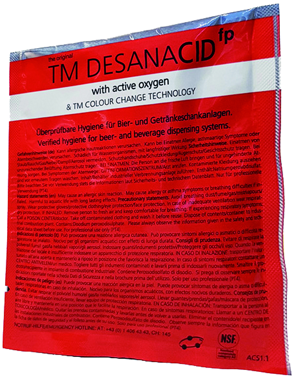 TM DESANACIDfp 265 Wasserzapfanlagen Reinigung-DM-Rot-265-Reinigungs- & Desinfektionsmittel, Chlorfrei, umweltfreundlich
-THONHAUSER