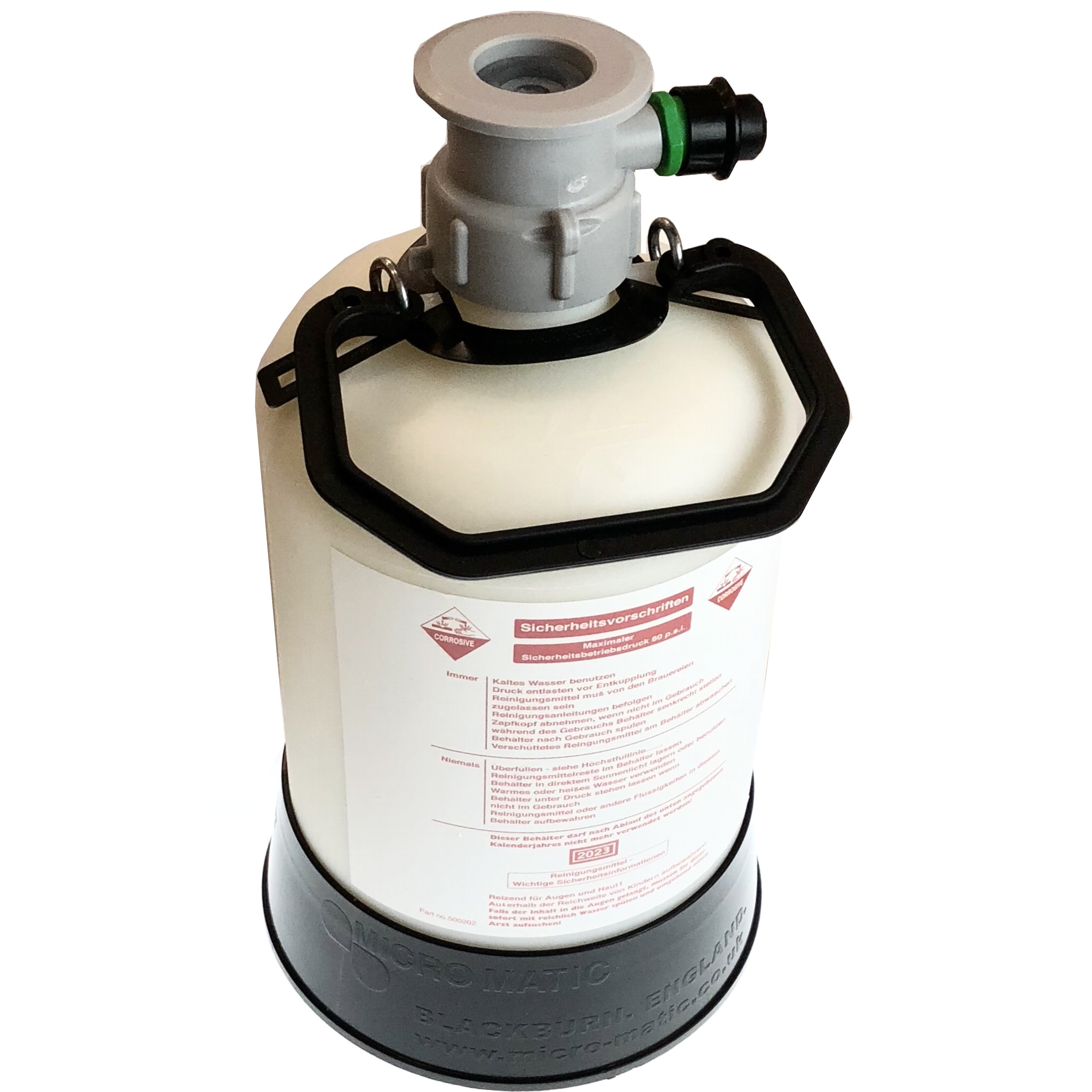 Micro Matic Reinigungsbehälter 5 L-arB1132-1135k-Micro Matic Reinigungsbehälter 5 L-Micro Matic